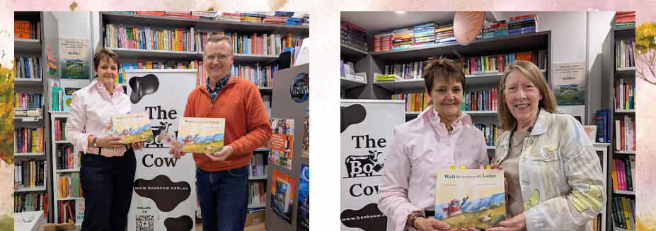 Deb with Peter and Kay at book launch Deb with Peter and Kay at book launch